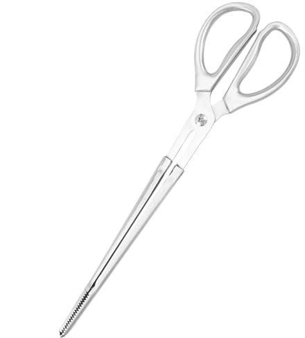 Oldmoom Pince pour foyer – Pince à bois de chauffage en acier inoxydable – Pince à bois de chauffage – Outils de cheminée avec prise en main confortable pour camping, barbecue, pique-nique