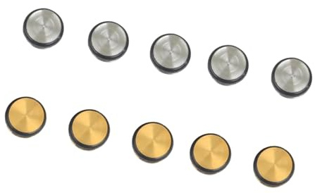 TTETTZ 10 Flute Hole Plugs for Music Instruments 7 Mm Replacement Parts Open Hole Transition