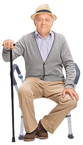 MEELRYD Duschpall, duschstol med armstöd, justerbar duschstol, halkfri badstol, ergonomisk, ljus, max. 150 kg, badstol för seniorer, gravida kvinnor, aluminium