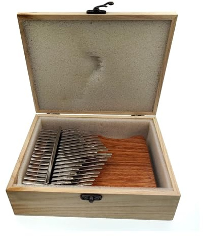 Piano De Dedos Piano Pulgar Kalimba 34 Notas Placa Madera Sapeli En Do Mayor