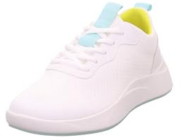 Legero Damen Balloon Sneaker, Weiß (OFFWHITE (WEISS)), 41 (Herstellergröße 7)