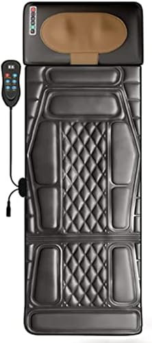 Tappetino per massaggio cervicale con 20 testine massaggianti, cuscino riscaldato per poltrona massaggiante per tutto il corpo, cuscino riscaldante per collo e schiena, per donne e uomini