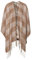 STREET ONE Mode-Schal A580751 Karierter Poncho, Rocky Brown, A
