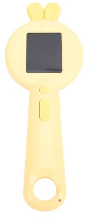 Sunydog 100X Kids Digital Microscope with 2 Inch IPS Screen and Magnification Knob, Handheld STEM Educational Science Kit for Young Scientists (Yellow)