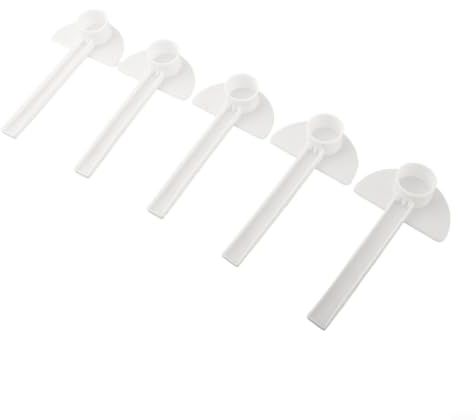 Besttoolifes Paquete de 40 comederos de plástico para abejas, herramienta de alimentación de agua de abeja para apicultura, compatible con colmenas estándar, dispositivo de hidratación de abejas y