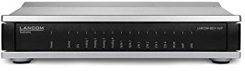 LANCOM Routeur VoIP Professionnel 883+ (UE) avec Modem de supervectoring VDSL (rétrocompatible avec VDSL2 / ADSL2+), IEEE 802.11n WLAN, IPSec-VPN (3 canaux), 2 RNIS (Te/NT + NT), 4 x analogiques