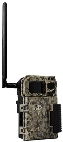 SPYPOINT LINK-MICRO-LTE Trail Camera-4 LED Infrared Flash with 80'f Detection and Motion Sensor,LTECapable Cellular Game Camera 10MP 0.5sec Trigger Speed,Cell Cameras for Hunting-For USA only