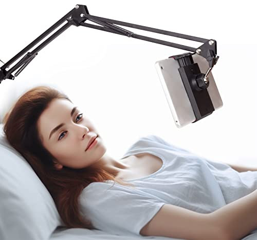 PowerKing 360 Grad drehbarer Armständer, Mikrofon und Smartphone, 2-in-1-Halterungsclip, Mikrofon-Clip-Ständer mit 3/8 Zoll auf 5/8 Zoll Adapter, robuste Klemme für Blue Yeti Nano Snowball Ice