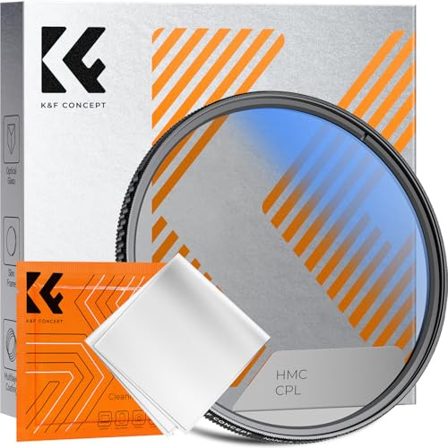 K&F Concept 67mm Circular Polarizer Lens Filter Ultra-Slim Optical Glass