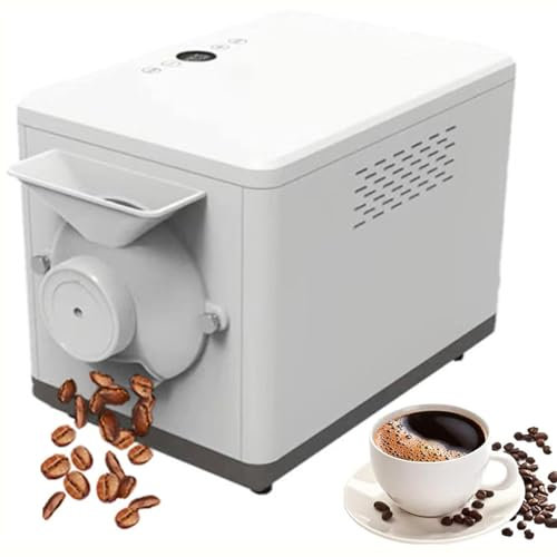 Kaffebönorrost, kafferostare för hemmabruk, kaffebristningsmaskin med 100-250 ℃ justerbar temperatur