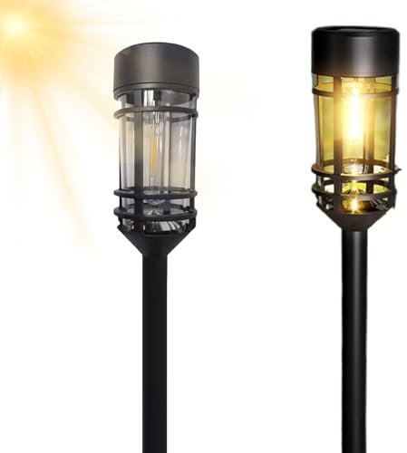 Luci percorso esterno, luci del percorso a energia solare - Luci da giardino solare impermeabile | Lampada decorativa per decorazioni per il per patio, prati, cortile, percorsi