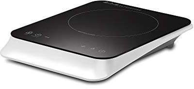 Plaque Induction Portable 1 Feu BELDEKO - 2000W - Design Premium, Fiable et Robuste - Minuteur, Touches Tactiles, Anti-Débordement, 10 Niveaux de Puissance