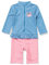 Playshoes UV-Schutz Einteiler Unisex Kinder Badeanzug Schwimmanzug Badebekleidung, Krebs Langarm, 62/68