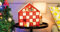 Wooden Advent Calender with 24 individual Drawers and Lights