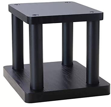 Soporte para Altavoz Soporte de Piso Audio Base de Altavoz de Escritorio Grueso Soporte de Sonido Soporte de Clavo Almohadilla de pie Soporte de Altavoz de Estante Absorbente Pie para Altavoz (Size :