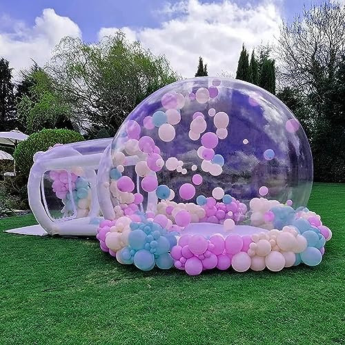 Tente à Bulles de Dôme de Jardin/Maison à Bulles Gonflable de fête en Plein air/Tente Gonflable de Ciel étoilé Maison à Bulles de Camping étanche en PVC Transparent,3M/10Ft Interesting