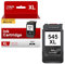 545 XL Schwarz Druckerpatronen Kompatibel für Canon 545XL PG545 PG-545 XL Patronen Schwarz für Canon Pixma TS3350 TS3150 TS3151 MX495 TS3450 TR4500 TR4550 TR4551 MG2550s MG2555s MG2950 (1 Pack)