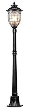 Farola Retro Para Exteriores, Iluminación De Paisaje De Parque, Poste De Luz, Farol De Piedra Tradicional Para Noche, Lámparas Para Vallas De Jardín Exteriores, Luz De Columna De Césped Resistente A