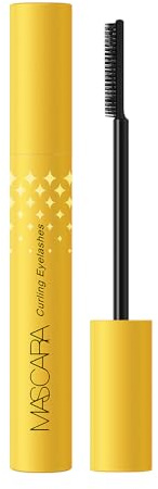 Mascara à Brosse Peigne, Anti-Agglomérant, Résistant aux Traces, Volume & Longueur, Tenue Longue, Séparation des Cils Définis, Waterproof