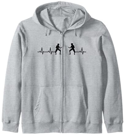 Entrenador de esgrima Pulse Line Sable Sudadera con Capucha