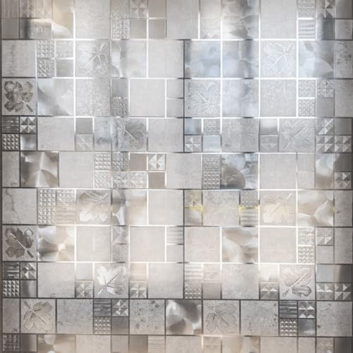 Topolenashop Pellicola Adesiva per Vetri 45x200 cm Satinata Privacy – Pellicola Oscurante Decorativa PVC Impermeabile per Finestre, Porte, Box Doccia e Bagno | 10111