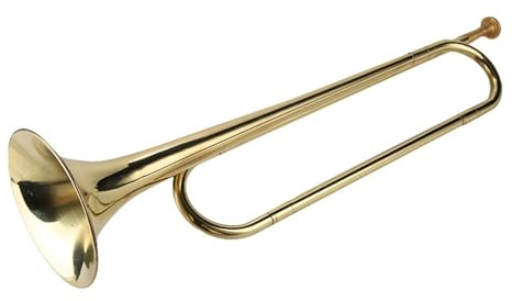 AKLOSIPY Cavalry Trumpet for School Band Students Beginner Orchestra Music – B♭ Brass Trumpet with Case, Valve Oil & Instruction Book – Ideal for Ages 8–18, Middle School Corps & Junior