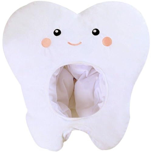 Fituenly Dental Headgear Nativity Accessories Nativity Decor Dresses for Winter Tooth Headgear Cosplay Costume Adult Set Christmas Plush Party Headgear Party Plush Hat Plush Tooth Headwear