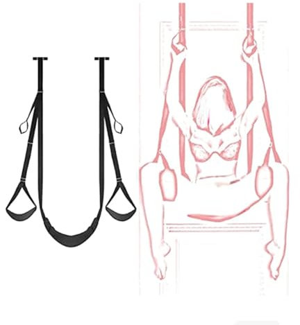 Balançoire Pliante Facile, Vacances Romantiques, Facile à Installer, adaptée à Tous Les espaces de Loisirs, Balançoire De Porte Suspendue Noire, Bala2nçoire D'intérieur