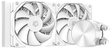 ID-COOLING FX240 PRO - Dispositivo di raffreddamento liquido per CPU, 240 mm, colore: Bianco