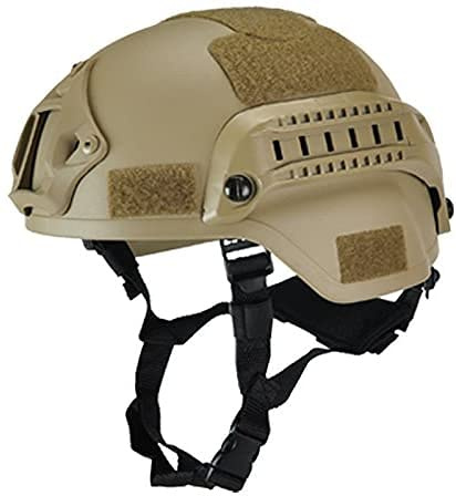 Casque tactique Mich 2000 PJ avec support NVG et rails latéraux, casque tactique militaire, casquette de combat en plein air, équipement de protection