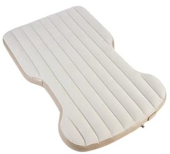 HYDBCNP Cama para Dormir Coche Apto para Tesla 2021-2025 colchón de Aire para automóvil colchón autoinflable Cama para Dormir de Viaje Colchón de Aire portátil(Beige)