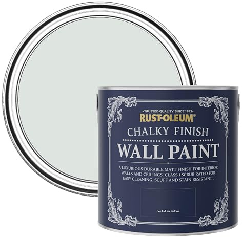 Rust-Oleum Grey Matt Emulsion Wall Paint - Library Grey 2.5L
