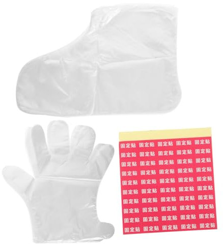 HAPINARY 1ensemble De Gommage Portable Et Masque Exfoliant Pour Mains De Accessoire Hydratant Pratique Pour Soins à Domicile Prévention Des Taches Chaussures Neuves