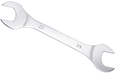 CoCud Llave de Boca Abierta Delgada, Métrica 22mm x 24mm, Llave Delgada de Doble Extremo - (Aplicaciones: para Tuercas Delgadas, Espacios Estrechos), 1 Pieza