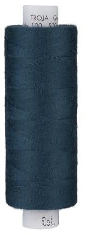 Nähgarn Nähmaschine AMANN TROJA Nähfaden Allesnäher Universal 500 m jeansblau