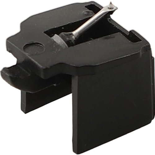 ZwaitL Plattenspieler-Nadel mit Pinsel, Plattenspieler-Zubehör, Plattenspieler-Nadelstruktur für Spieler
