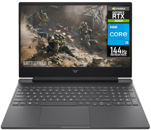 HP NVIDIA GeForce RTX 4050 Laptop Gamer Victus 13420H 16GB RAM 512GB SSD 15.6 Windows 11 Home English Keyboard