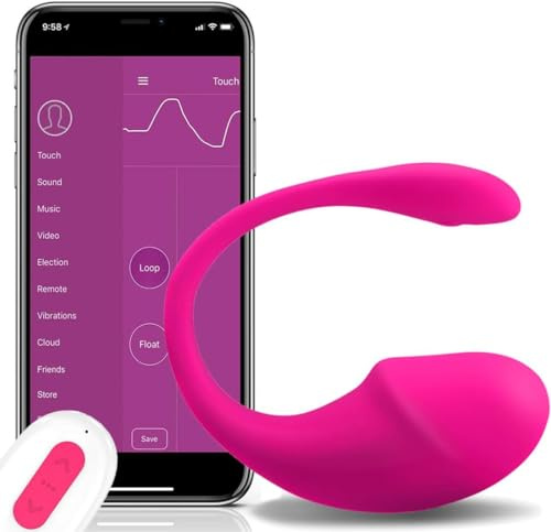 Vibradorador Mujer Juguetes Eróticos Bragas Vibrador Mando Distancia App, Vibradorador Clítoris Huevo Vibración con Mando Consolador Silencioso, Juguetes Eróticos para Pareja Sexuales Sex Toýs Mujer