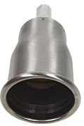 Bruciatore Inox Ø 60, Potenza 100 kW - Accessorio per Saldatrice - Lampada per Saldare - Fondere Metalli - Torcia per Saldare e Sigillare - Pezzi di Ricambio - EXPRESS