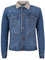 Wrangler Herren Icons Sherpa Jeansjacke, Blau (3 Years 10k), Large
