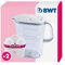 BWT Wasserfilter AQUAlizer Baselight 2,6l + 2 Magnesium Filterkartuschen. Wasserfilter Trinkwasser für Speisen & Getränke. Die Kanne filtert Kalk, Chlor, Blei & Kupfer. Tischwasserfilter Aktivkohle