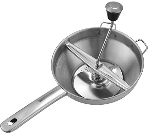 Jikoiuty Moulin à Nourriture Rotary en Acier Inoxydable Parfait pour Faire De La Purée Ou Des Soupes De Légumes Tomates Appareils De Cuisine Créatifs Pour