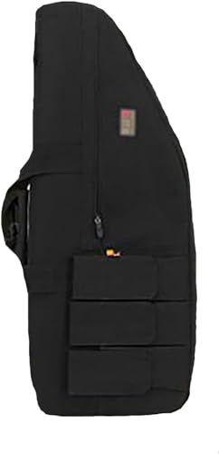WSFZEG Custodia Morbida per Fucile, Borsa Tattica per Fucile Spalla Singola con Tracolla Regolabile Zaino per Paintball Fucili con 4 Tasche per Riporre Carabine E Fucili