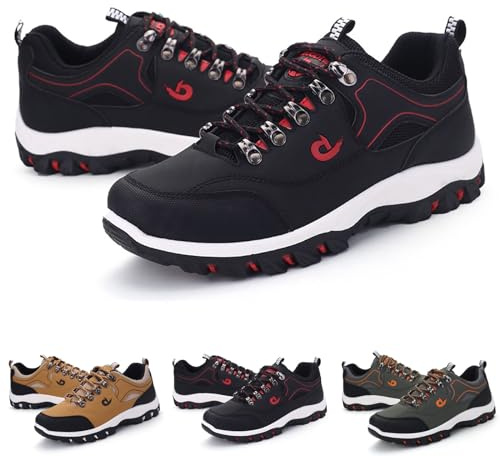 Chaussures Montantes De Randonnée Homme Confort Chic Basket Montante Orthopédique Légère Marche Chaussure Securite Moto Travail Baskets