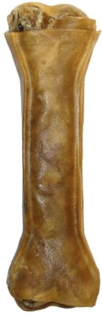 Kauknochen Hirsch pur, 1 x 17 cm | natürliche Kauartikel für Hunde | Monoprotein | Zahnpflege & Beschäftigung | Zutaten aus der EU | ohne Zusatzstoffe | hypoallergen | für Allergiker | 100% Hirsch