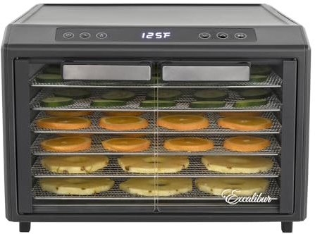 Deshidratador Excalibur Select 6 bandejas Inox - DH06SCSS33F