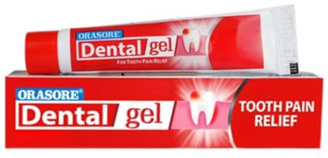 Orasore Dental Gel 10gms - with Clove for Soothing Rapid Toothache Relief and Dental Cavity