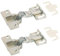 Plumb IQ Built-in Fridge Freezers Hinge Compatible with SAS 72134 FIA40012,ET 58272134 Fridge Door Hinge Replacement Kit 2 Pack 35mm Cup, 12.8mm Depth, Fits Bosch, Siemens, Neff, Lamona