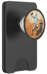 Disc-Golf-Jugador Disc-Golfing Game Vintage Disc-Golf PopSockets PopWallet para MagSafe