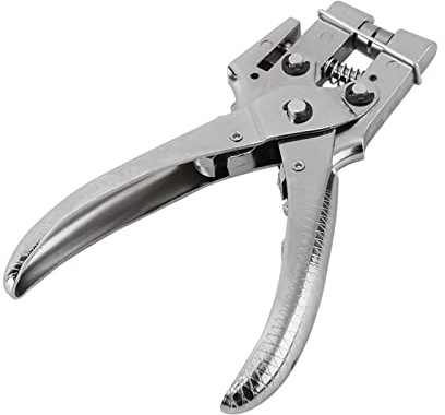 Rivet Setter Punch Pliers with 100pcs Eyelets - Eyelets Setting Tool for Canvas Bag Leather Fabric Clothes Belt